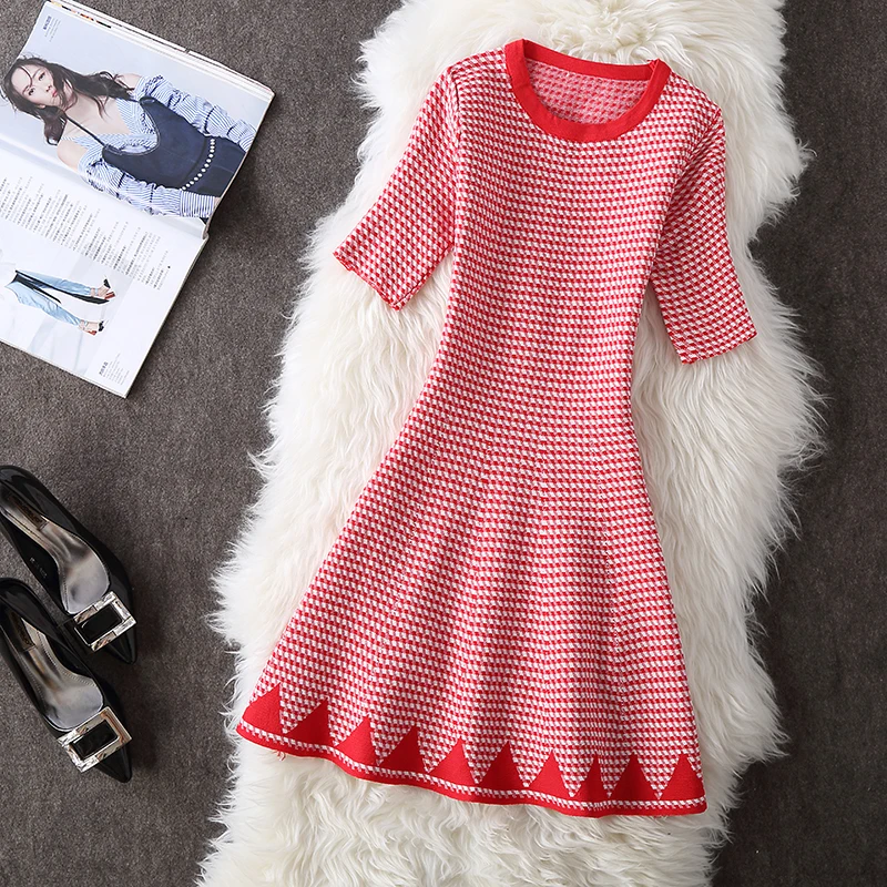 Женское вечернее платье Новинка Весна Лето с коротким рукавом винтажное