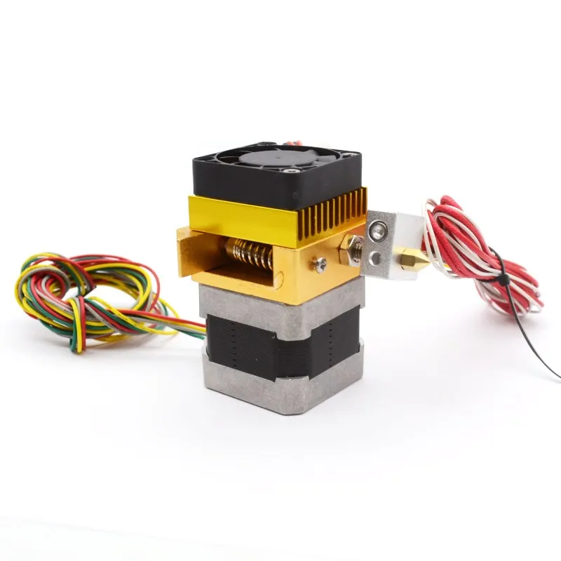 3d принтер MK8 обновление экструдер Makerbot Hotend с шаговым сопло для мотора 1,75 мм горло термистор трубки Вентилятор охлаждения Полный комплект