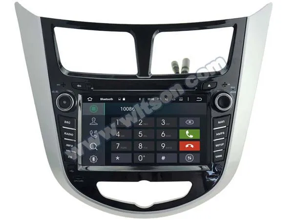 WITSON Android 9 0 IPS HD экран для HYUNDAI VERNA SOLARIS ACCENT автомобильный DVD 4 Гб RAM + 32 FLASH 8 Octa Core DVR/WIFI