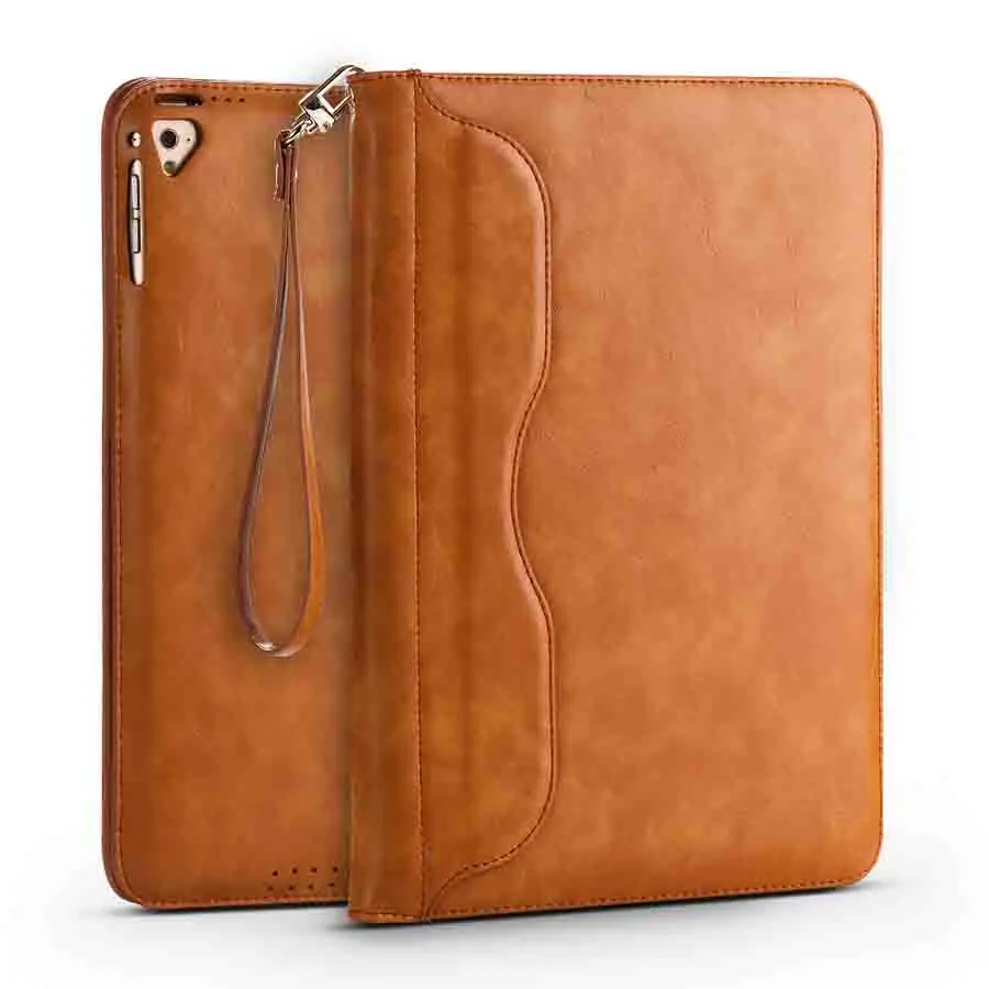 Чехол для iPad Air 2 Чехол книжка Премиум кожаный чехол Smart Cover с автоматическим включением/Sleep(Пробуждение/спящий режим) чехол для iPad Air 2 iPad 9,7 воздуха