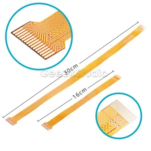 FPC кабель для камеры плоский кабель провод (золотой палец) 16 см 30 см линия камеры для Raspberry Pi ZeroZero W