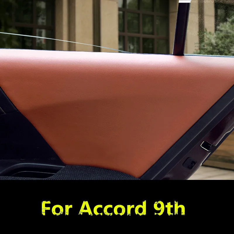 8 шт. внутренняя дверная панель из микрофибры для Honda Accord 9th 2012 13 14 AAB010