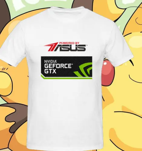 Новая футболка Asus X Nvidia S-XXL | Мужская одежда