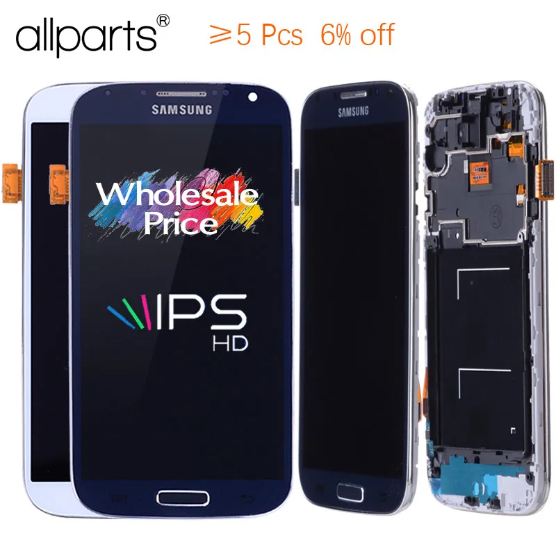 Оригинальный 5 0 ''Super AMOLED ЖК дисплей для SAMSUNG Galaxy S4 Дисплей GT i9505 i9500 i9506 i9515 i337