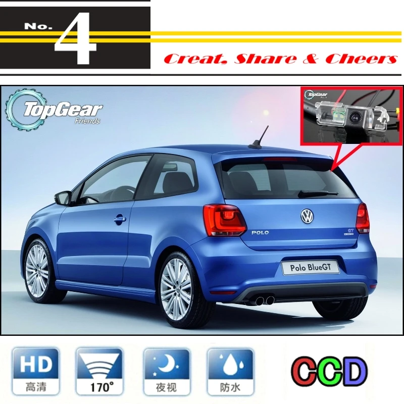 Автомобильная камера для Volkswagen VW Polo / GTi/Derby высококачественная заднего вида PAL NTSC