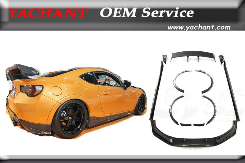 Боди из углеродного волокна подходит для 12 16 GT86 FT86 ZN6 FR S ZP Style Body Kit передние губы