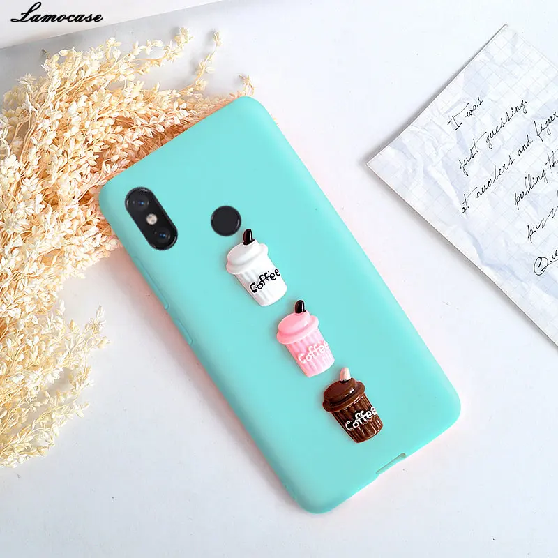 Модные 3D чехол для Xiaomi mi 6X A2 x S 2 lk ТПУ карамельного цвета Красный S2 силиконовый