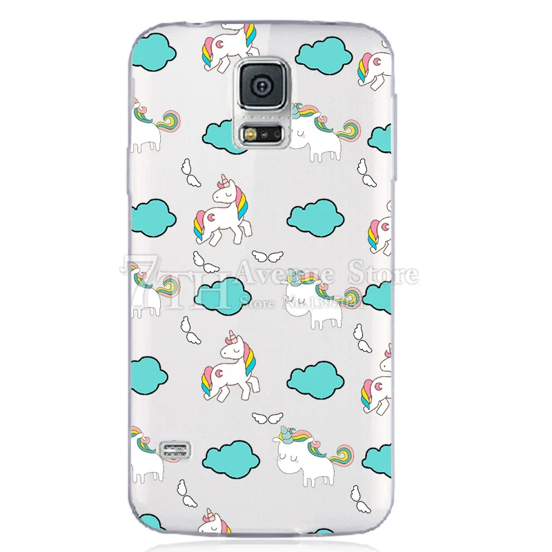 Модный мягкий ТПУ чехол для Samsung Galaxy S5 мини Прозрачный силиконовый телефона Чехлы