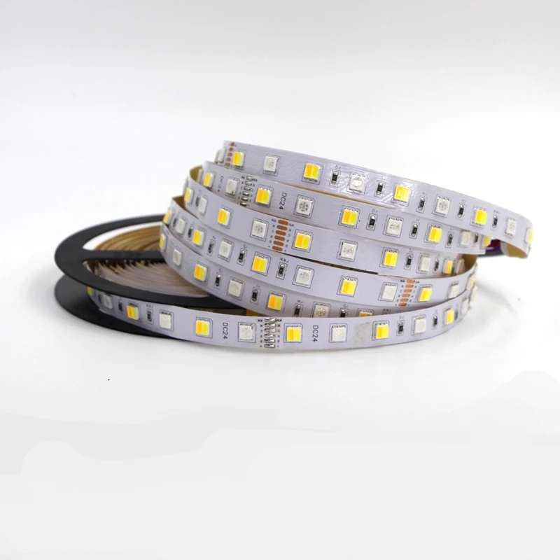 5M 300 LED Strip Light RGB CCT Color Temperature Adjustable &amp Dimmable RGBW 5050 Led Tape christmas string DC24V | Освещение