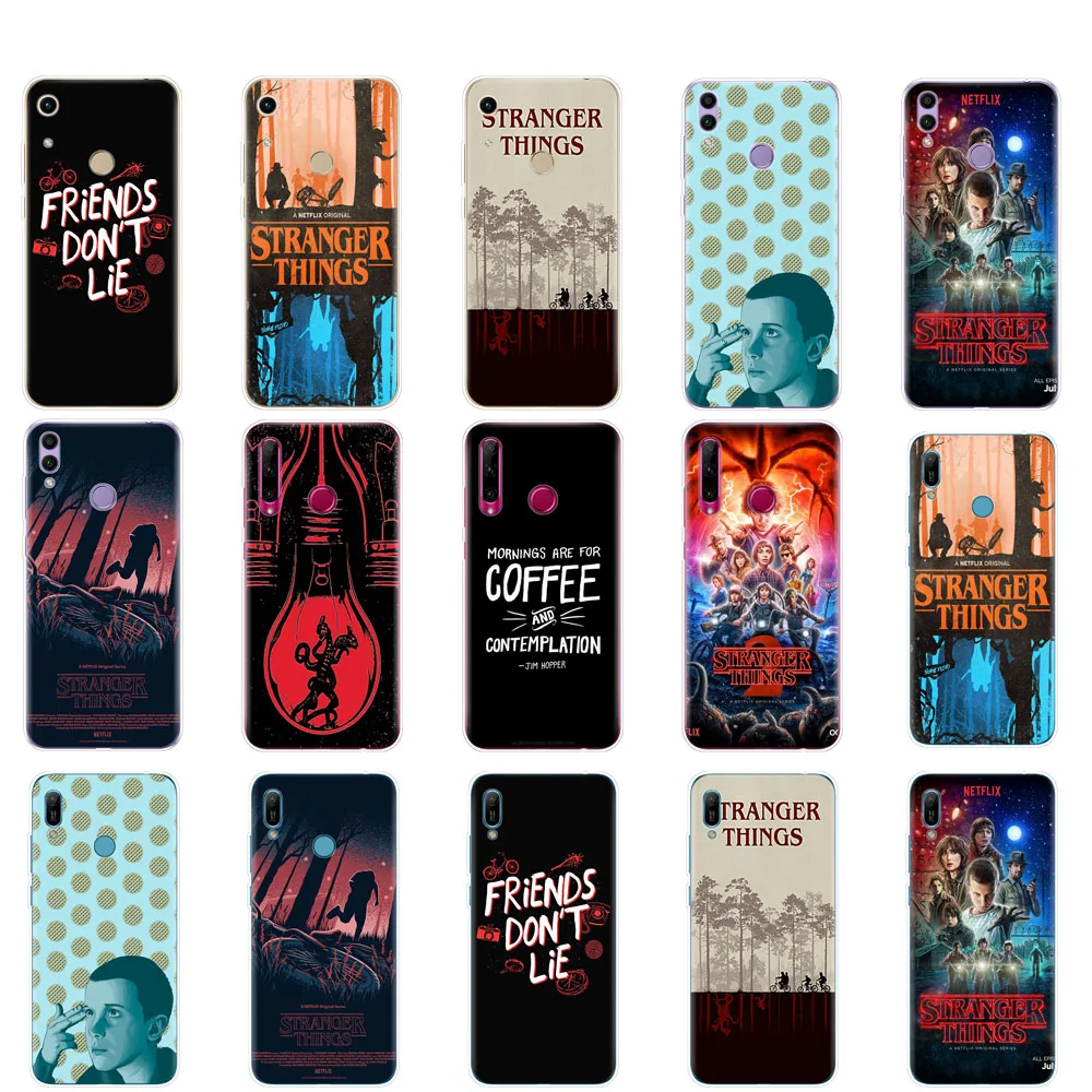 Чехол для Huawei Honor 8A PRO 8C 8X 10 i play чехол накладка huawei Y5 Y6 Y7 Y9 2019 pro Prime stranger things|Бамперы| |