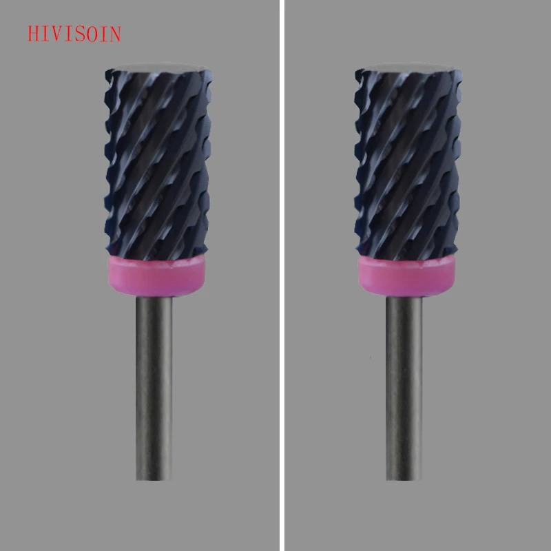 

2 Pcs/Lot Black Ceramic Nail Drill Bit - Lager Barrel Bit - 3XC (1078.066)