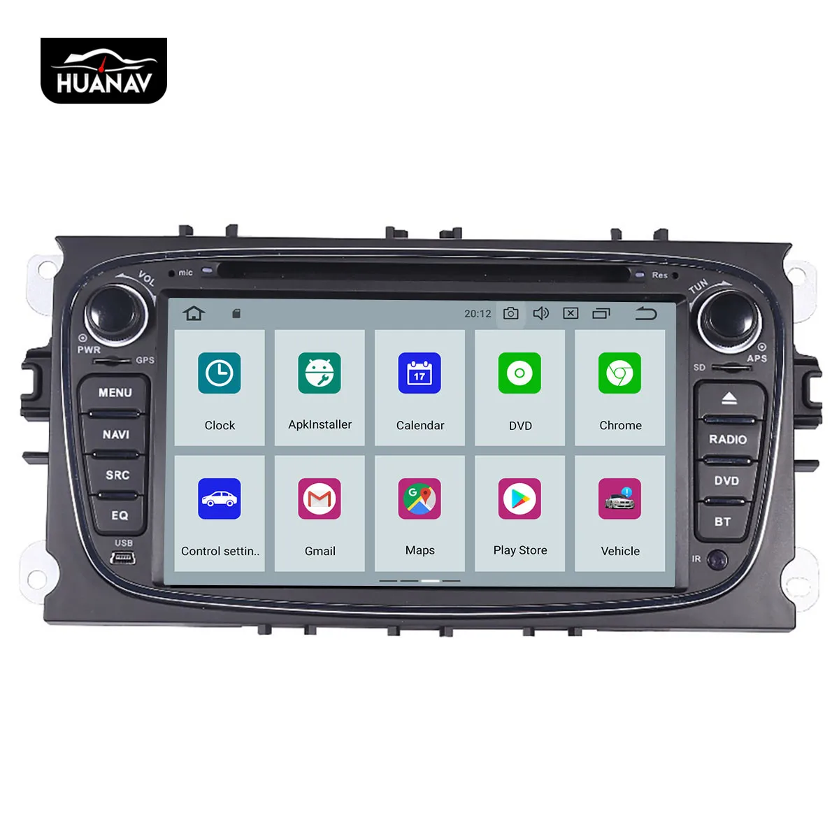 Android9.0 автомобильный DVD плеер GPS Навигация стерео Мультимедиа для Ford Focus 2004 2011
