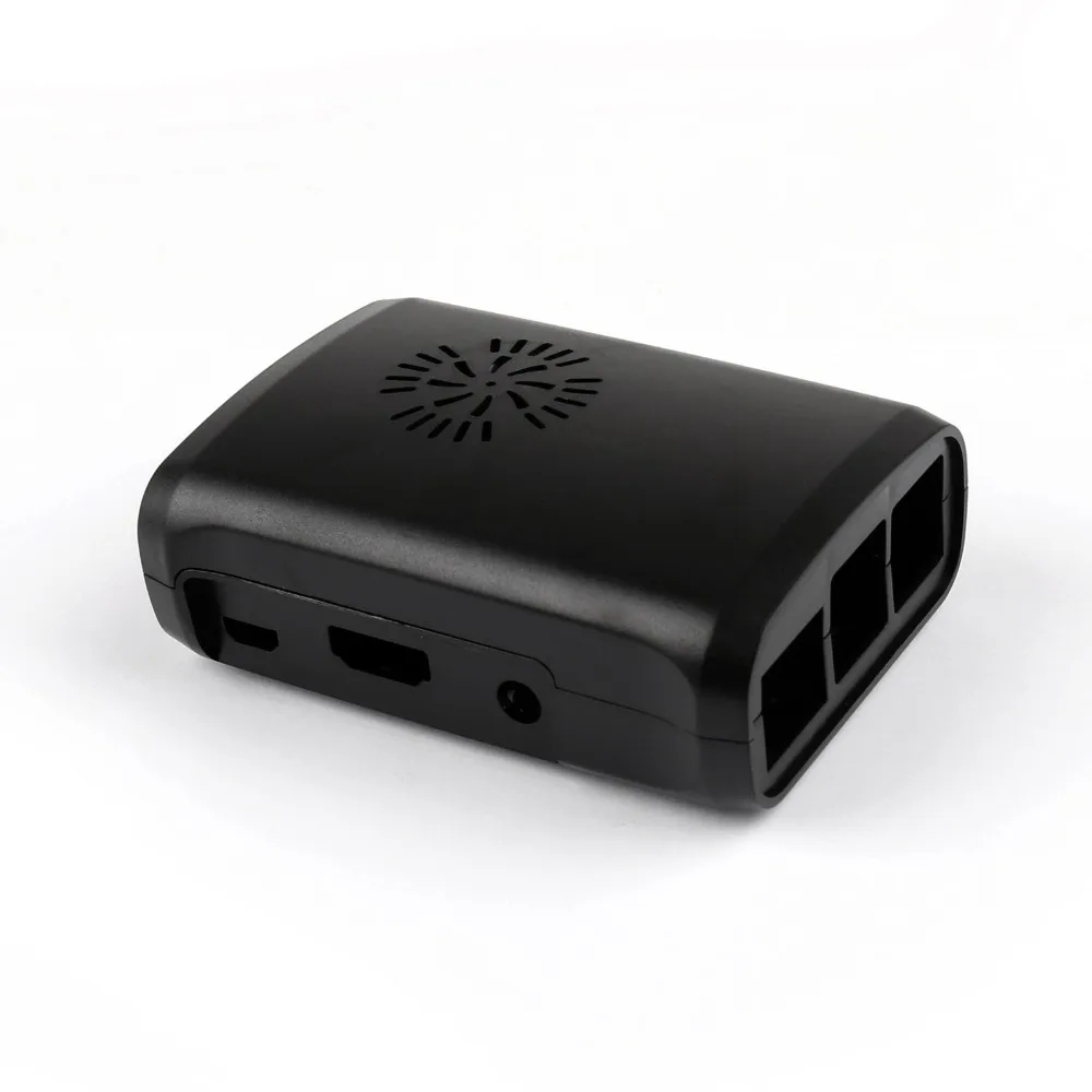 Для Raspberry Pi 3 Model B Raspberry Pi2/3 B+ ABS пластиковый чехол коробка+ кулер вентилятор+ алюминиевый радиатор для Raspberry Pi 3B 2B чехол