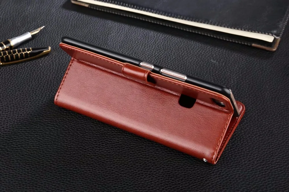 For Vivo X20 Plus Case X20Plus 6.43 Luxury Wallet PU Leather Back Cover Phone X 20 Flip | Мобильные телефоны и аксессуары