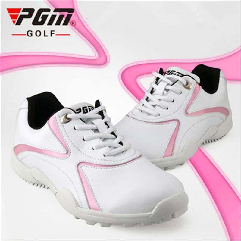 

PGM Women Golf Sneakers Outdoor Sport non-slip Golf Shoes Ladies Waterproof Breathable Soft Fixed Nail Foot Care golf shoes