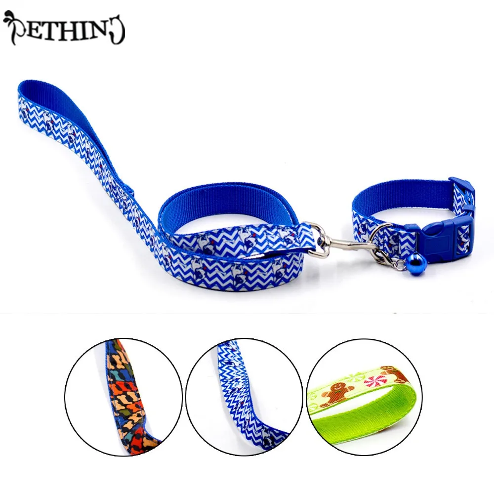 Новый высококачественный нейлоновый ошейник для собак и щенков + поводок с