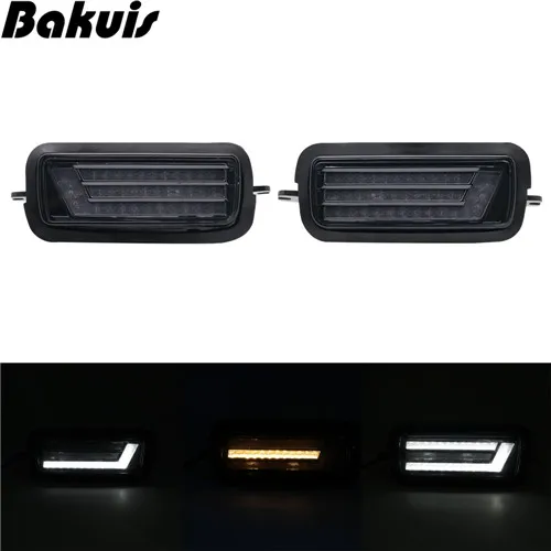 LED Daytime Lights 7 дюймовый светодиодный фар головного света с гало кольца янтарные светодиодный Габаритные огни задние фонари протектор рамы Накладка для LADA NIVA 4x4 1995 - Цвет: LED Daytime Lights