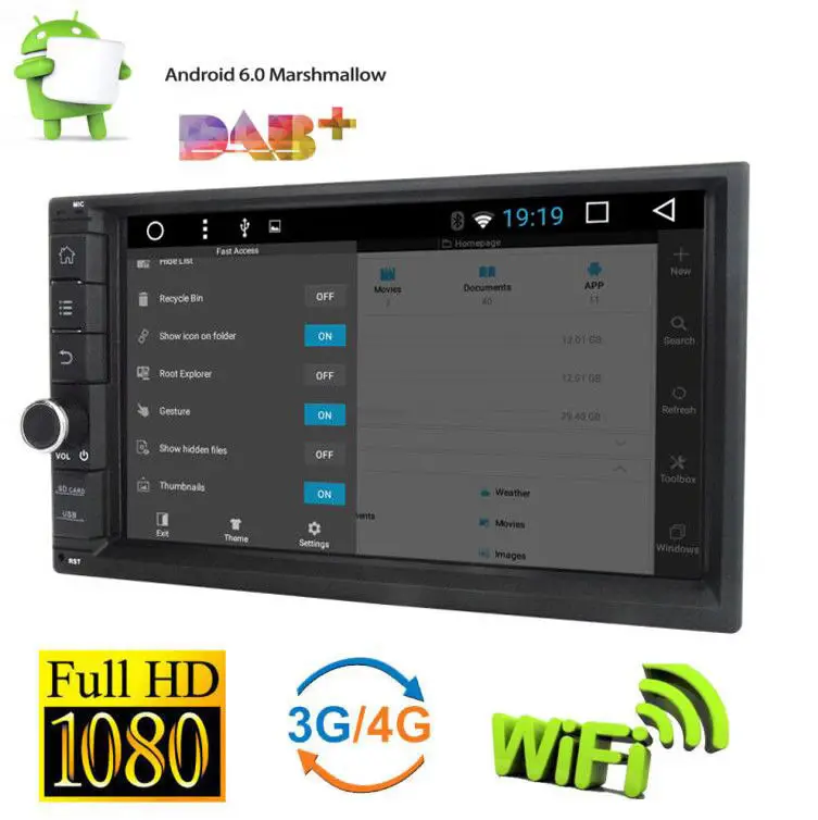 2Din 7 &quotAndroid 6 0 Автомобильный gps Navi без DVD Wifi 3g радио ram 1 GB головное устройство Bluetooth |