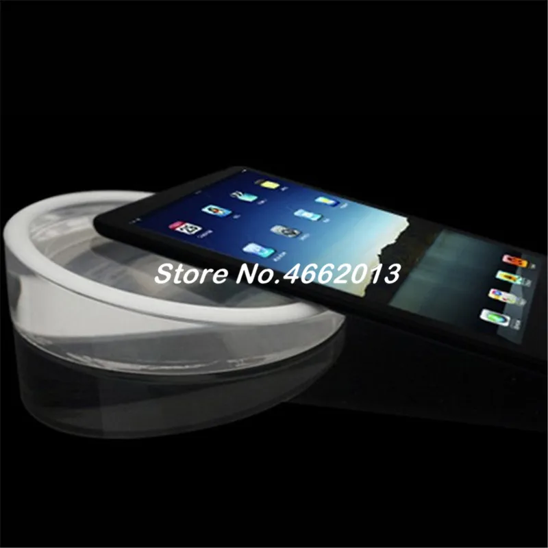 10pcs Ipad Tablet Stand Acrylic Crystal Base Round Display Bracket Digital Merchandise Retailing Table Rack | Компьютеры и офис
