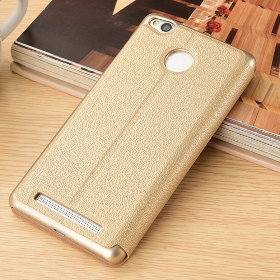 Чехол для xiaomi redmi 3s ALIVO искусственная кожа бизнес свободный ответ двойное окно