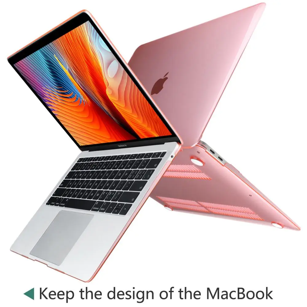 Прозрачный/матовый чехол для Macbook New Pro air 13 2020 A2338 M1 A2337 A2251 A2289 A2179 с Touch ID|Сумки и