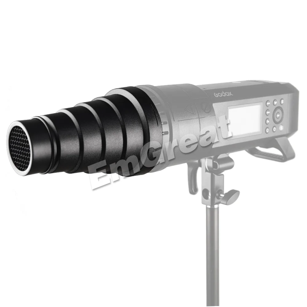 Godox SN 04 Snoot с сотовой сеткой из алюминиевого сплава управляющие источники