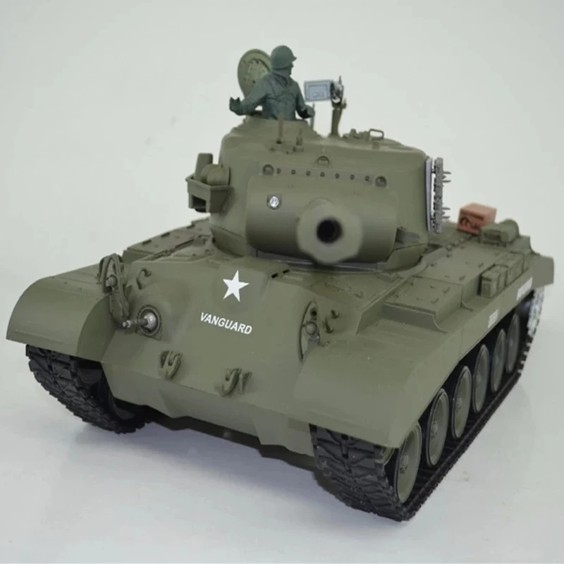 Пульт дистанционного управления 2 4G 1:16 rc боевой бак с BB пулей симулятор курения и