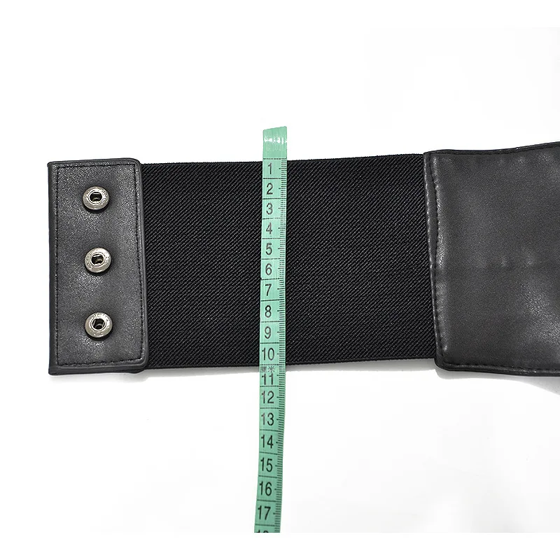 

Women Ultra Super Wide Bow Waist Belt PU Elastic Corset Fashion Cummerbunds Ladies Clothing Accessories Female Decorations