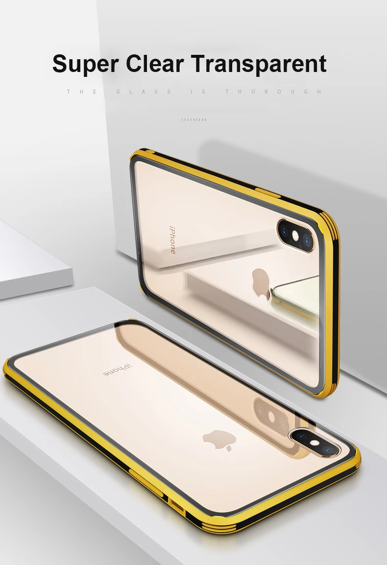 Модный чехол для iPhone 7 8 Plus X XS Max, мягкий силиконовый бампер, закаленное стекло, задняя крышка для iPhone 6 6s Plus XR, чехол