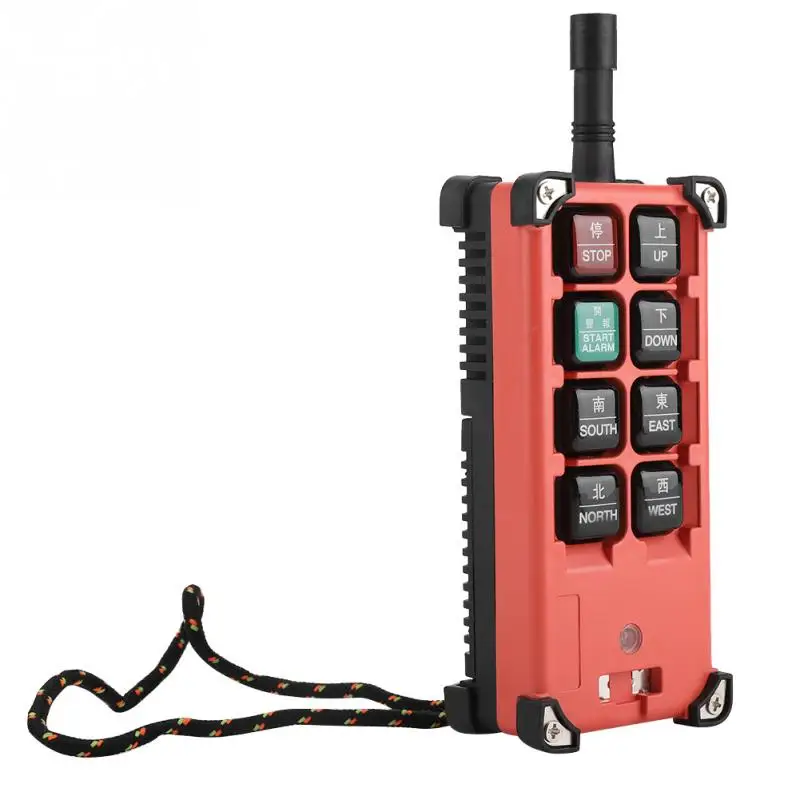 

8 Key Heavy Duty Crane Industrial Wireless Remote Control Transmitter Kit Low energy 24V