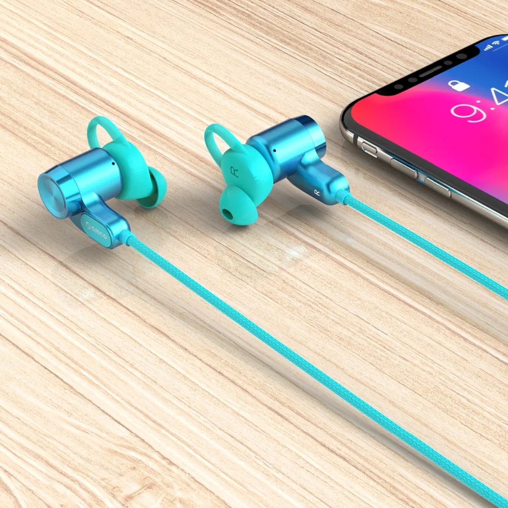 ORICO bluetooth водонепроницаемые беспроводные наушники спортивные бас с микрофоном