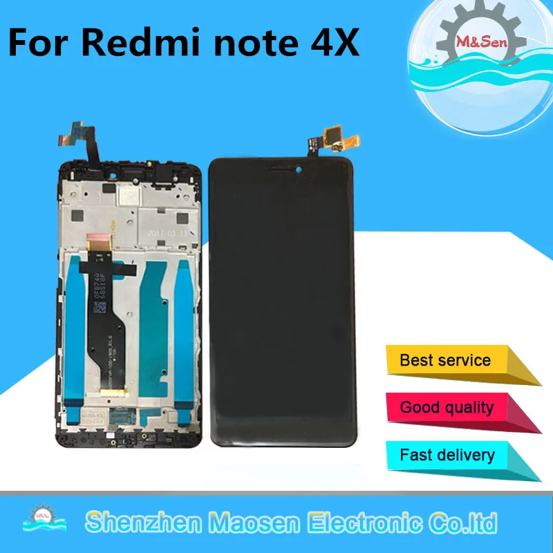 5 &quotоригинал для Xiaomi Redmi Примечание 4X 4 глобальная версия Snapdragon 625 ЖК дисплей +
