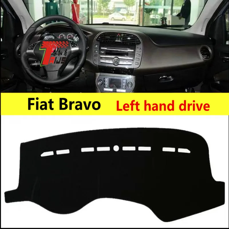 TAIJS левый руль Защита от солнца тенты площадку для Fiat Bravo пыле приборной панели