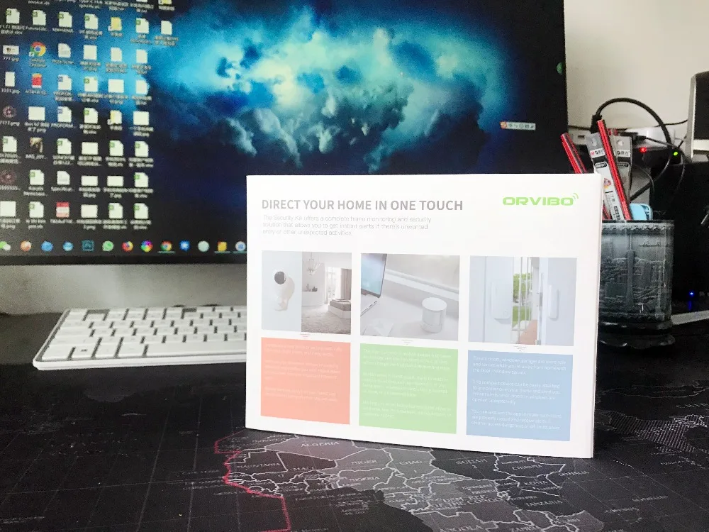 Orvibo ZigBee комплект для безопасности умного дома, профессиональный пульт дистанционного управления, Zigbee датчик движения, датчик двери и окна