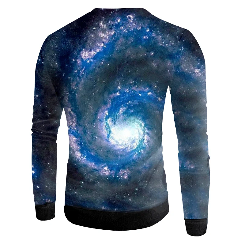 UJWI Galaxy Space пуловеры новые Harajuku мужские 3d крутой принт Pasiley толстовки хип-хоп