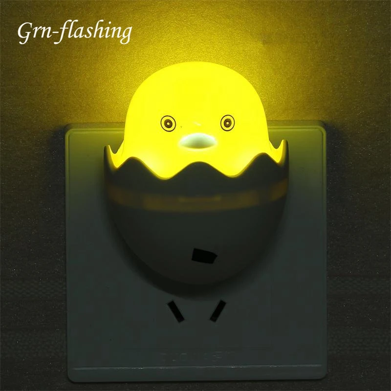 

MINI Cartoon Yellow Duck LED Night Light Smart Light Control Sensor Lamp for Bedroom Living Room Bedside Light Kid Children Gift