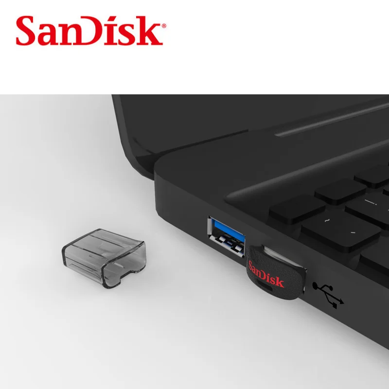 Sandisk Glide mini USB 3 0 Флешка CZ43 memory stick до 150 м/с 16 ГБ накопитель для смартфонов и Планшеты