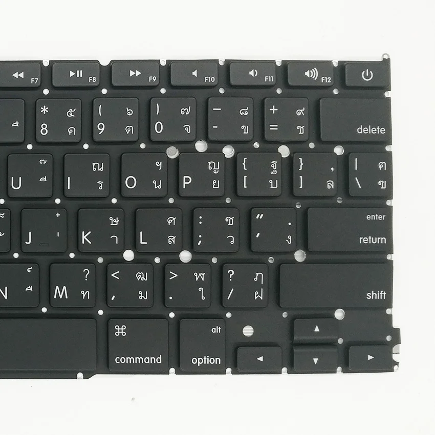 Новая тайская клавиатура для MacBook Pro Retina 13 дюймов A1425 Таиландская Стандартная