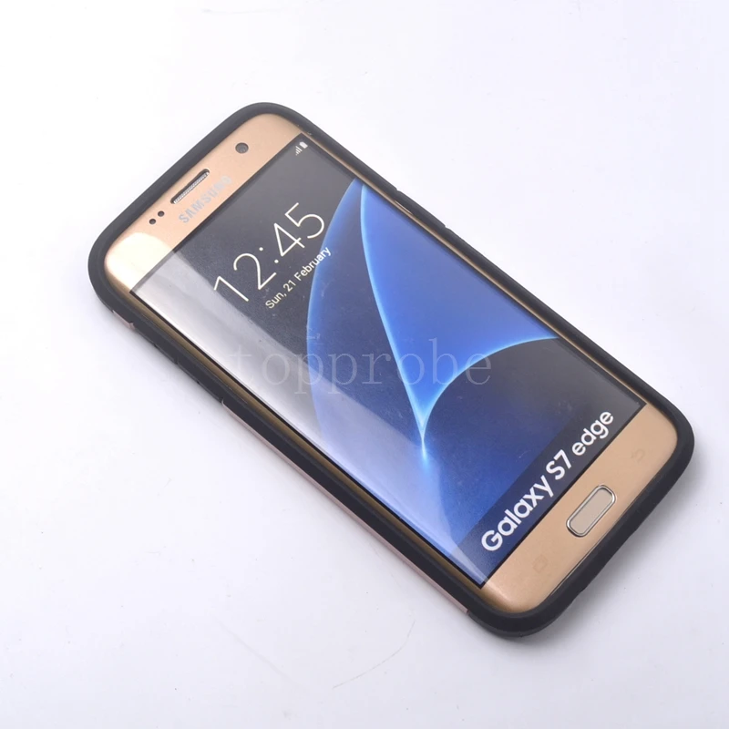 Распродажа! Жесткий Тонкий защитный чехол для Samsung Galaxy S7 Edge Силиконовая защита