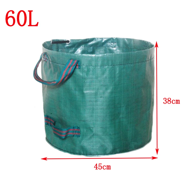 Garden Garbage Bag Large Outdoor Fireplace Camping Trash Bin Yard Heavy Duty Storage | Waste Bins