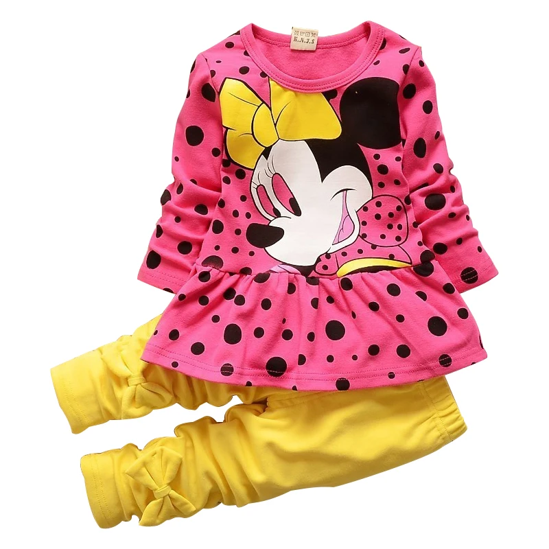 Комплект одежды для девочек коллекция 2017 года сезон весна осень детская одежда