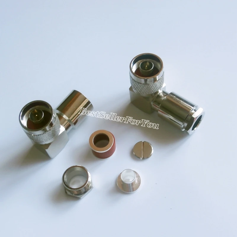 1 шт. N Мужской прямоугольный зажим для RG8 LMR400 RG213 214 7D FB RF коннектор|clamp connector|clamps
