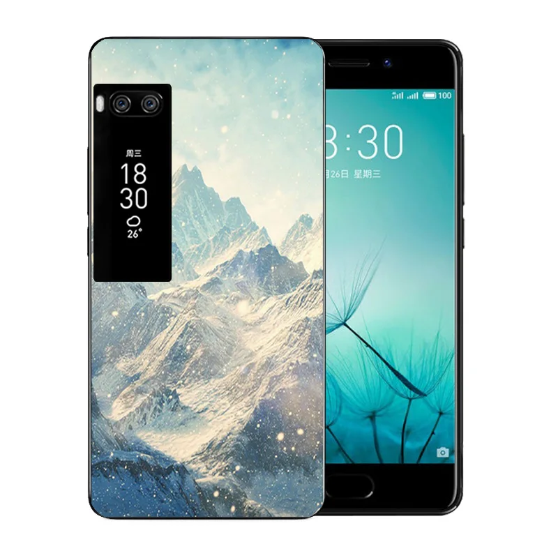 Чехлы для телефонов Meizu Pro 7 M792Q силиконовая полная защитная оболочка TPU прозрачная