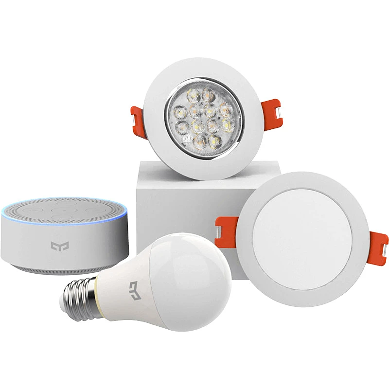 Интеллектуальный светильник Yeelight E14 E27 с bluetooth сеткой версия для Gateway Mi Home App xiaomi mijia