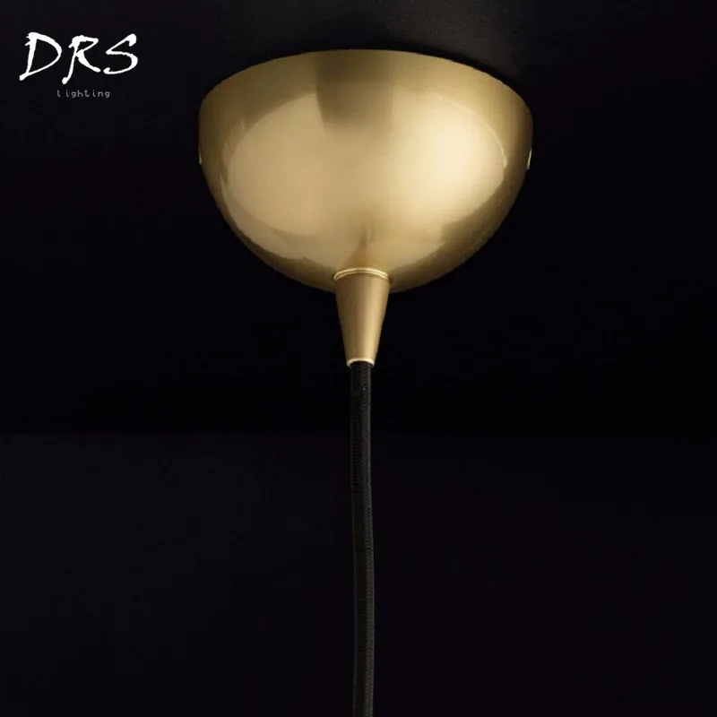 Скандинавские дизайнерские прозрачные стеклянные подвесные лампы светодиодные