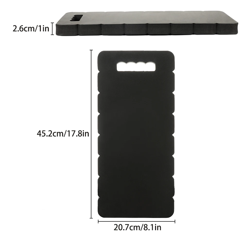 black 45x20x2cm Садовый коврик на коленях высокая плотность пена толстый коврик на коленях гараж садовый коврик на коленях Подушка на коленях защита колена - Цвет: black 45x20x2cm