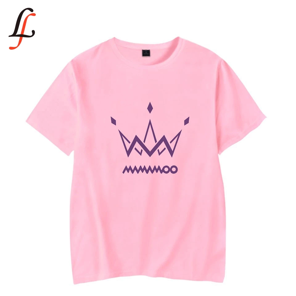 Футболка с принтом MAMAMOO футболка коротким рукавом для женщин и мужчин хит продаж