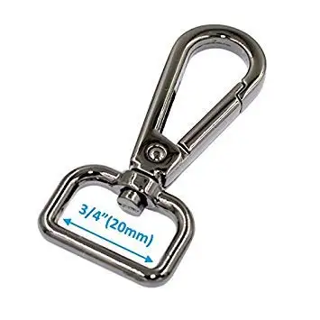 8pcs Bronze Zinc Alloy Swivel Trigger Lobster Clasps Snap Hook Keychain Ring Buckles Metal Outdoor Lanyard Craft Parts | Дом и сад