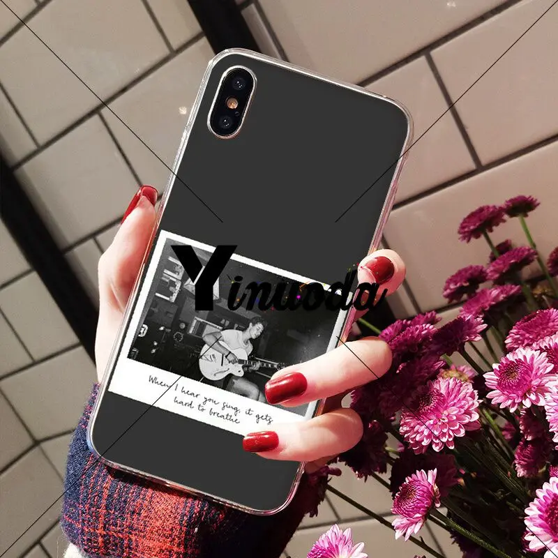 Yinuoda хит поп певица Шон Мендес любовь качество телефона чехол для Apple iPhone 8 7 6 6S Plus X