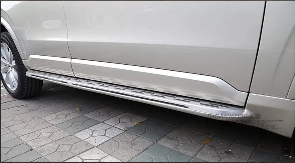 XC90 бег Панели авто боковые шаг бар педали для Volvo XC90.High качество Фирменная Новинка оригинальные модели Nerf бары